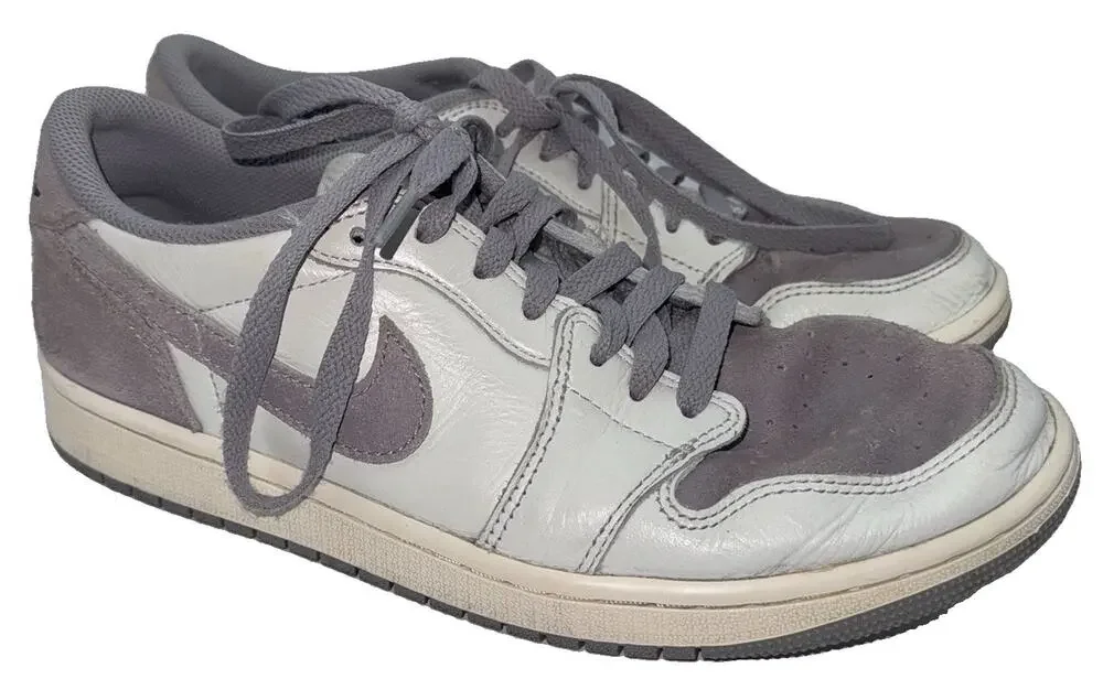 Nike Air Jordan 1 Retro Low OG Atmosphere Grey CZ0790-101 Men’s Size 9